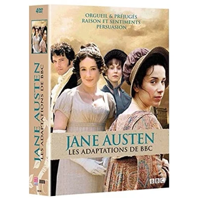 Image de coffret Jane Austen 3 mini séries : orgueil et prejugés ; raison sentiments persuasion