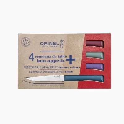 Image de Set de 4 couteaux table Opinel Bon Appétit+ Glam N125