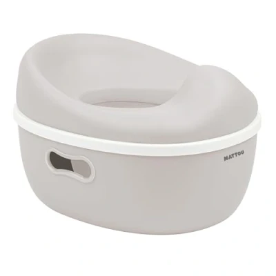 Image de Nattou Potty Pot Évolutif 3 en 1 pour Bébé, + Tabouret Siège De Toilette Enfants, Apprentissage Facile la Propreté, 18 mois à 4 ans environ, Vegan, Care, Plastique, Beige clair