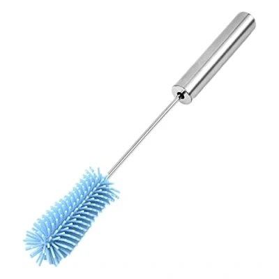 Image de SOYDAN Brosse de nettoyage pour bouteilles, 37 cm, avec poils flexibles, goupillon étroit nettoyer les tasses