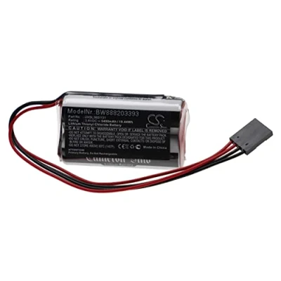 Image de vhbw Pile Remplacement pour Schneider 2XSL360/131 PLC Contrôleur Logique Programmable (5400mAh, 3,6V, Li SOCl2)
