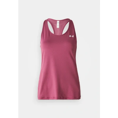 Image de Under Armour Débardeur Tech Mesh Racer Fuchsia Dusk/Blanc SM, crépuscule/Blanc, S