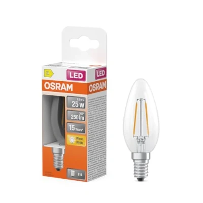 Image de OSRAM 4099854466779 LED CEE D (A G) E14 1.8 W blanc chaud (Ø x H) 35.00 mm 1 pc(s)