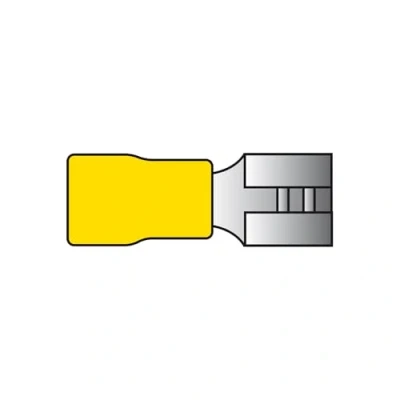 Image de CARPOINT 1623835 Fiche sertie jaune