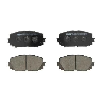 Image de FERODO PREMIER ECO FRICTION FDB4081 Jeu de plaquettes frein non préparé pour indicateur d&#039;usure sans accessoires TOYOTA: Yaris II 3/5 portes