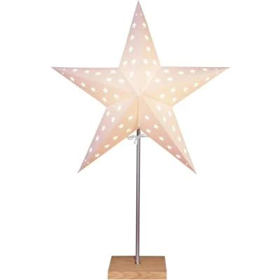 Image de StarTec Lampe à poser avec étoile en papier 43 cm