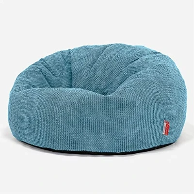 Image de Lounge Pug, Pouf Canapé Classique, Geant, Pompon Mer Égée