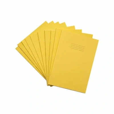 Image de Rhino S10 Lot de 10 cahiers d&#039;exercice 64 pages Jaune Format A4