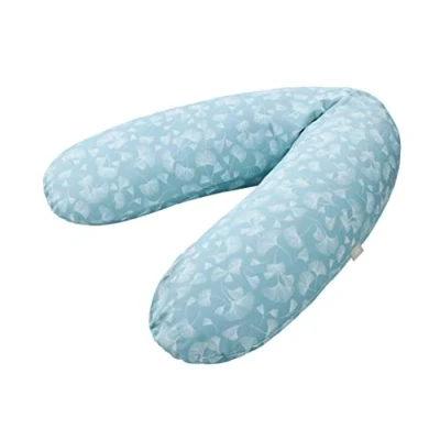 Image de Rotho Babydesign Coussin d&#039;Allaitement Multi, 190 x 35 cm, Dès 0 Mois, Lavable en Machine, Hypoallergénique, Gingko, 20453 0292 DO01