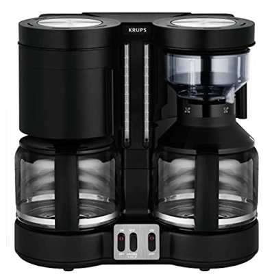 Image de Krups KM8508 Machine combiné filtres et expresso Noir