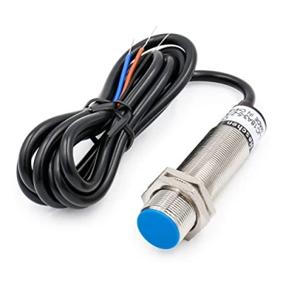 Image de Heschen M18 Capacitif Capteur De Proximité Commutateur, Type Bouclier, LJC18A3 5 Z/AX, Détecteur 1 5mm, 10 30VDC 200mA, NPN Normalement fermé (NC), 3 fils
