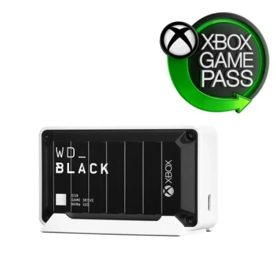 Image de WD_BLACK D30 SSD pour Xbox 2 To, Game Drive for Xbox, Disque externe, Portable des vitesses allant jusqu&#039;à 900 Mo/s, la vitesse et le stockage, Compatible avec Series XS