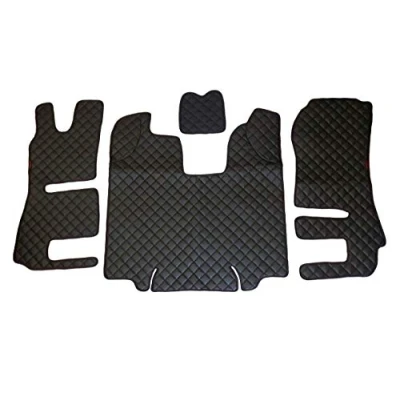 Image de 24/7 Couvercle de Moteur en Cuir Eco Auto + Tapis Sol pour boîte Vitesses Automatique Scania R camions 2014 2016