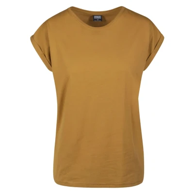 Image de Urban Classics Extended Shoulder Tshirt basique, Femme, Taille: 3XL, Nut