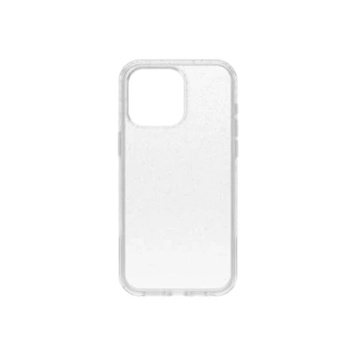 Image de OtterBox Symmetry Clear Coque pour iPhone 15 Pro Max, anti chute, protection fine, supporte 3 x plus de chutes que la norme militaire, Stardust