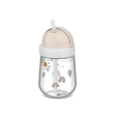Image de Gobelet avec Paille Mio Sunshine &amp; Rainbow 300 ml