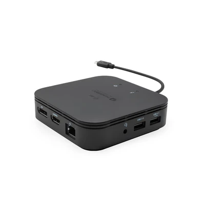 Image de i Tec ✅ Station d&#039;accueil multi écran de voyage Thunderbolt 3 Double 4K Display Noir TB3TRAVELDOCKPD