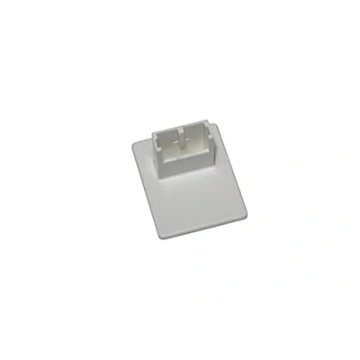 Image de GARDINIA Support adhésif pour stores plissés EASYFIX avec 2 rails de commande 4 pièces Plastique Blanc