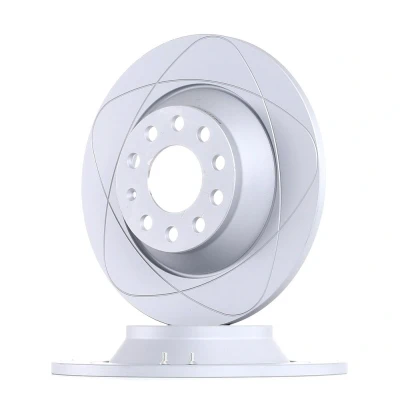 Image de ATE PowerDisc 24.0312 0159.1 Disque de frein 302,0 12,0 5 112,0 plein revêtu avec vis/boulons AUDI: A6 C6 Berline, Avant