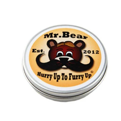 Image de Mr Bear Family Moustache WAX Huile à barbe, Homme, Taille: 30 ml, Original