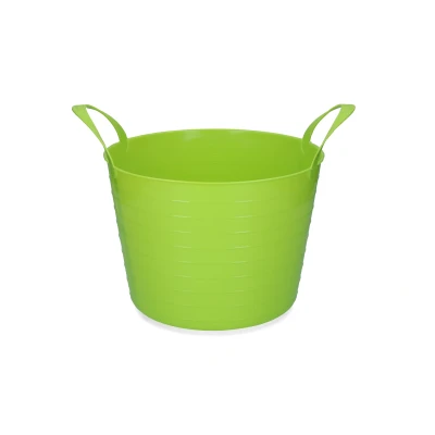 Image de Vplast Seau V Trug Flexi Bleu 14 l One Size Citron vert