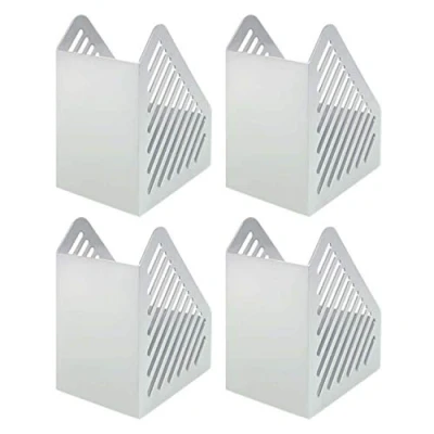 Image de helit H6361082 4 Lot de porte revues DN A5 « The Tower Gate » Gris clair