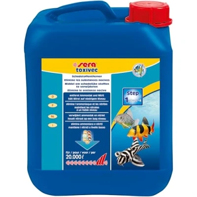Image de Sera Traitement de l&#039;eau pour Aquariophilie Toxivec 5 L