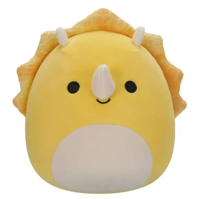 Image de Squishmallows Original Peluche de 19 cm Lancaster Le Tricératops Jaune