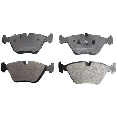 Image de DENCKERMANN B110065 Jeu de plaquettes frein Essieu avant préparé pour indicateur d&#039;usure, contact signal d&#039;usure exclu BMW: 5 Berline