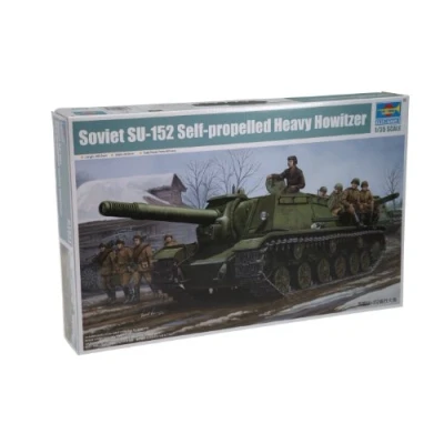 Image de Trumpeter 01571 modèle Kit Soviet su 152 Self Propelled Heavy How.