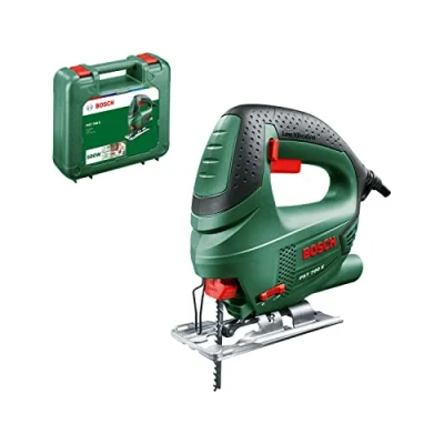 Image de Bosch Home and Garden Scie sauteuse PST 700 E ReadyToSaw (Profondeur de coupe 70mm, 500W, livrée avec coffret rangement SystemBox)