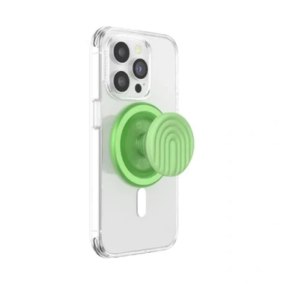 Image de PopSockets Poignée pour MagSafe PopOut Curves Matcha Dew