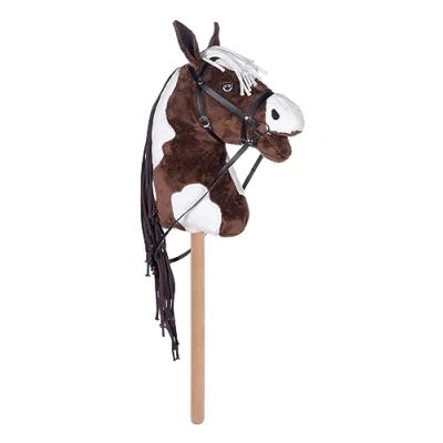 Image de HKM Hobby Horse Marron/Blanc