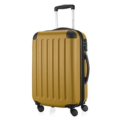 Image de Hauptstadtkoffer Spree Bagage à Main Rigide, Valise Cabine Extensible, 4 Roues Doubles, TSA, 55 cm, 42 litres, Or d&#039;automne