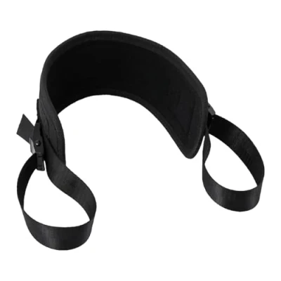 Image de Ceinture de poussée hanche pour poids d&#039;exercice avec haltères Équipement d&#039;entraînement des fessiers protection hanches exercices