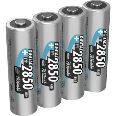 Image de Pile rechargeable LR6 (AA) NiMH Ansmann Digital HR06 2650 mAh 1.2 V 4 pc(s)