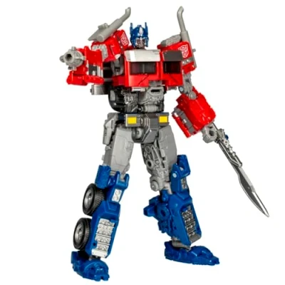 Image de Transformers Generations Studio Series, Figurine à Conversion 102 Optimus Prime Classe Voyageur, : Rise of The Beasts