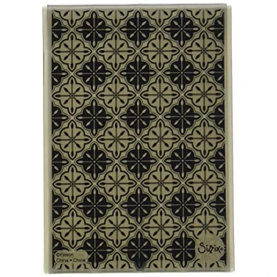 Image de Sizzix 664764 Chemise à gaufrer 3D texturée par Kath Breen Matrices de découpe pour Scrapbooking, Inclinable, Taille unique