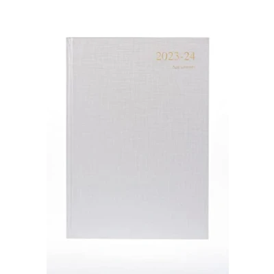 Image de Collins Debden Essentials ESSA43M.48 2324 Agenda scolaire semainier 2023 24 A4 (rendez vous) pour l&#039;école, le collège ou l&#039;université Argenté Format