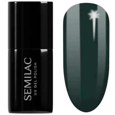 Image de Semilac UV vernis à ongles hybride 422 Deep Forest Green 7 ml