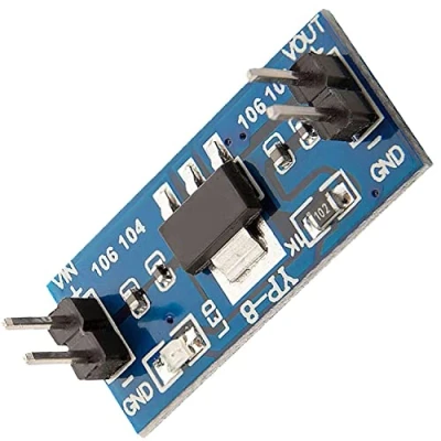Image de AZDelivery AMS1117 Module d&#039;alimentation 3.3V Compatible avec Raspberry Pi y Compris Un eBook