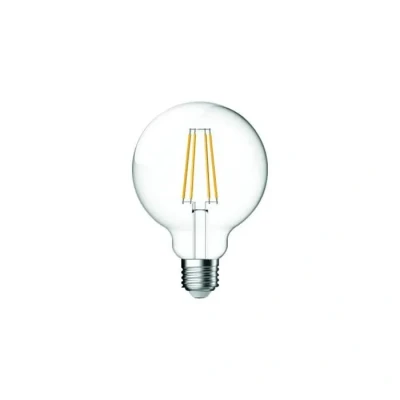 Image de Ampoule LED TUNGSRAM Globe Blanc chaud 5W E27 A+ 30000 heures