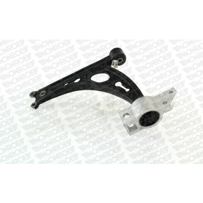 Image de MONROE L29A05 Bras de suspension avec support en caoutchouc, sans rotule barre oscillant transversal Fonte VOLKSWAGEN: Touran I, Golf 5