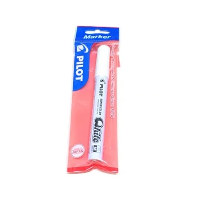 Image de Pilot Ecriture Marqueur Blanc Pointe Fine 1,0 mm