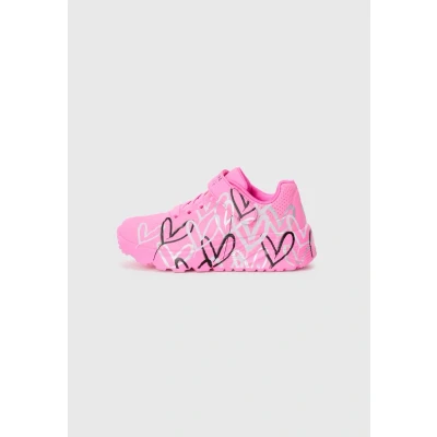 Image de Skechers UNO LITE Baskets basses Hot pink/multicoloured pour enfants, Taille: 36, pink/multi/coloured Chaussures