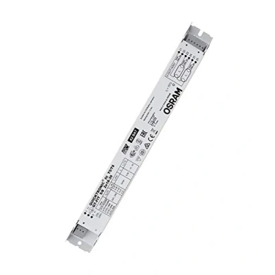 Image de Osram QT FIT 5/8 2X18 39/220 240 UNV1 Ballast électronique Non DIM, métal, Blanc, 1 Unité (Lot de 1)
