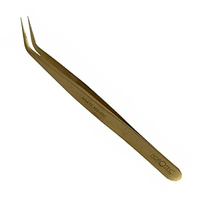 Image de Horotec MSA12.303 S5C Pince à épiler en laiton avec pointes fines Outil de réparation