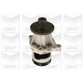 Image de GRAF PA430 Pompe à eau avec bague d&#039;étanchéité mécanique Fonte pour système dentrainement courroie trapézoïdale nervures BMW: 3 Berline, Touring