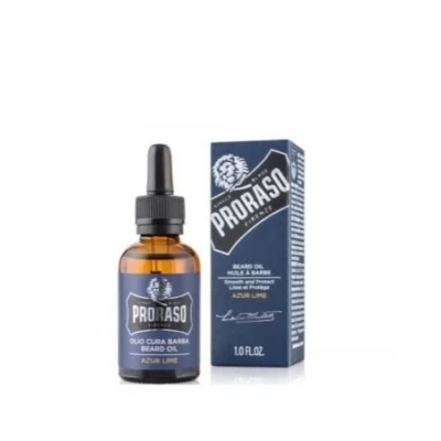 Image de Proraso Huile Azur Lime à Barbe