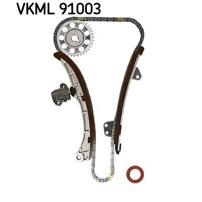 Image de SKF VKML 91003 Jeu de distribution à chaînes Simplex, Chaîne fermée TOYOTA: Yaris I 3/5 portes, Corolla IX Verso